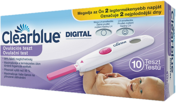Clearblue Ovulační digitální test 10 ks