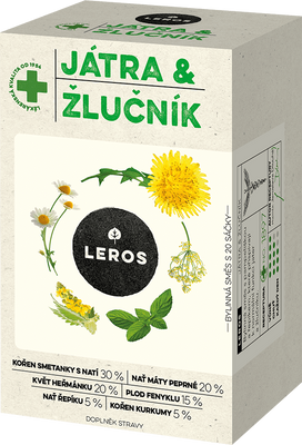 Leros Játra & žlučník 20x1,5g 20 ks