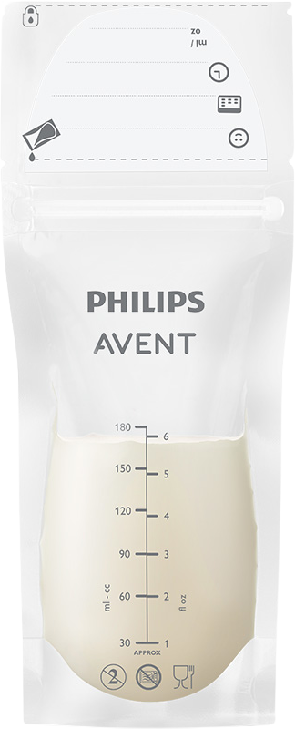 Philips Avent Sáčky na mateřské mléko 180 ml, 25 ks