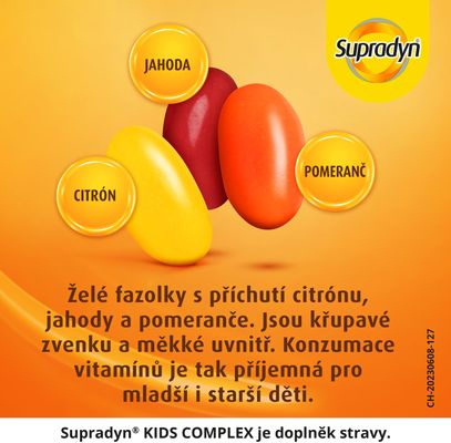 Supradyn Kids Complex želé fazolky 60 ks