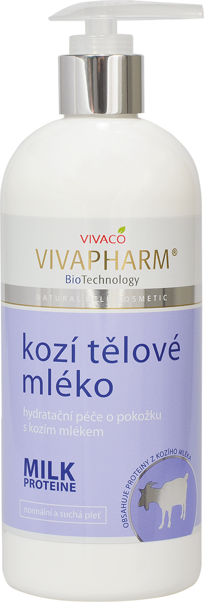 VivaPharm Kozí tělové mléko 400 ml