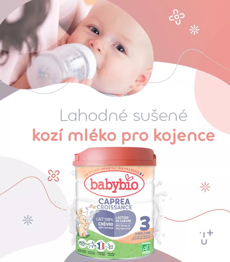 Babybio Caprea 3 kozí kojenecké mléko