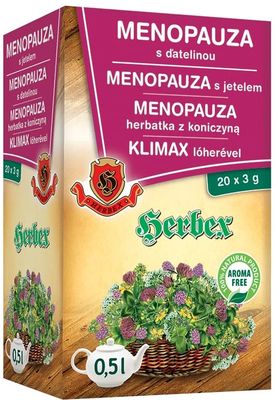 Herbex Menopauza s jetelem 20 x 3 g