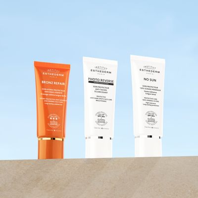 Institut Esthederm BRONZ REPAIR Protivráskový opalovací krém (na obličej) pro silné slunce 50 ml