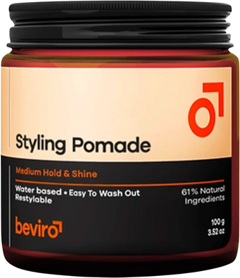Beviro Styling Pomade Medium Hold & Shine 100 g