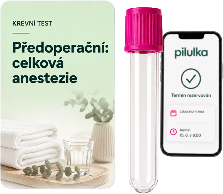 Unilabs Předoperační krevní test: celková anestezie