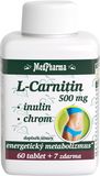 MedPharma L-Carnitin 500 mg+Inulin+Chrom 67 tablet