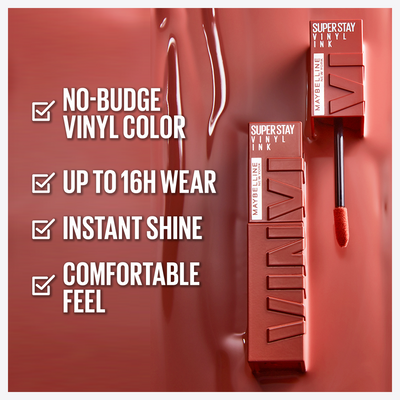 Maybelline New York New York Superstay Vinyl Ink 105 Golden tekutá rtěnka 4.2 ml