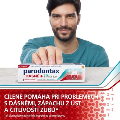 Parodontax pro dásně, dech a citlivé zuby 2 x 75 ml