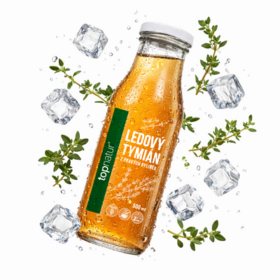 Topnatur Ledový tymián - sirup z pravých bylinek 500 ml