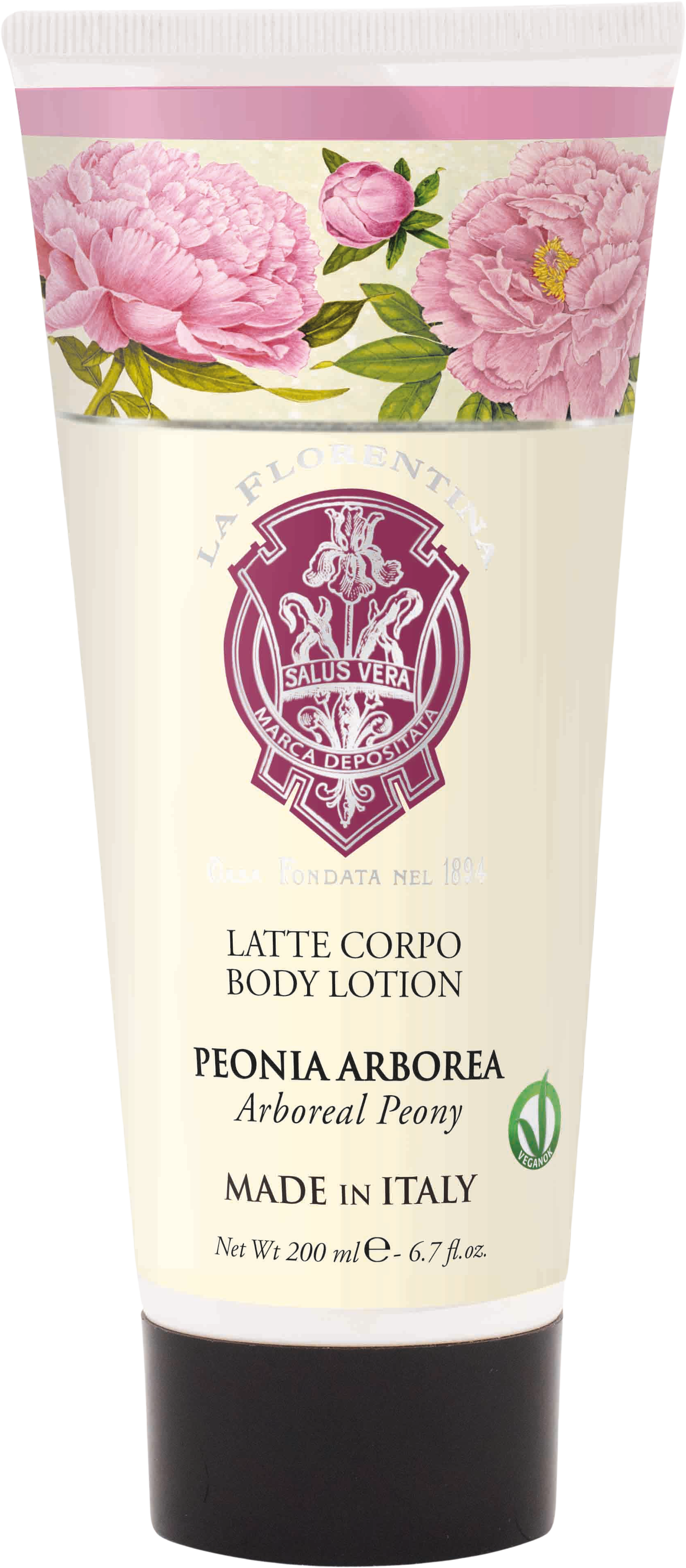 La Florentina Tělové mléko Peonia Arborea 200 ml