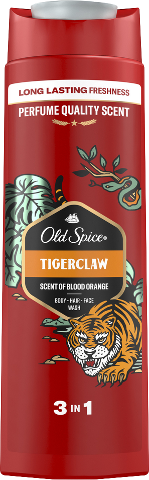 Old Spice Tigerclaw Sprchový gel a šampon pro muže 400 ml