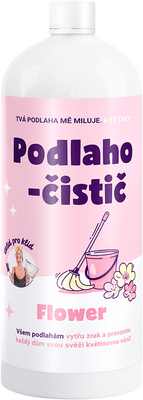 Úklid pro klid Podlahočistič Flower 1 x 1 l