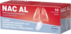 Nac AL 600 mg 10 šumivých tablet