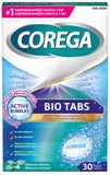 Corega Bio Tabs čisticí tablety na zubní náhradu 30 tablet