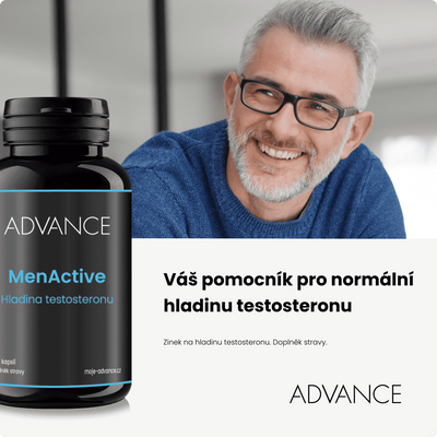 ADVANCE MenActive - hladina testosteronu 60 kapslí