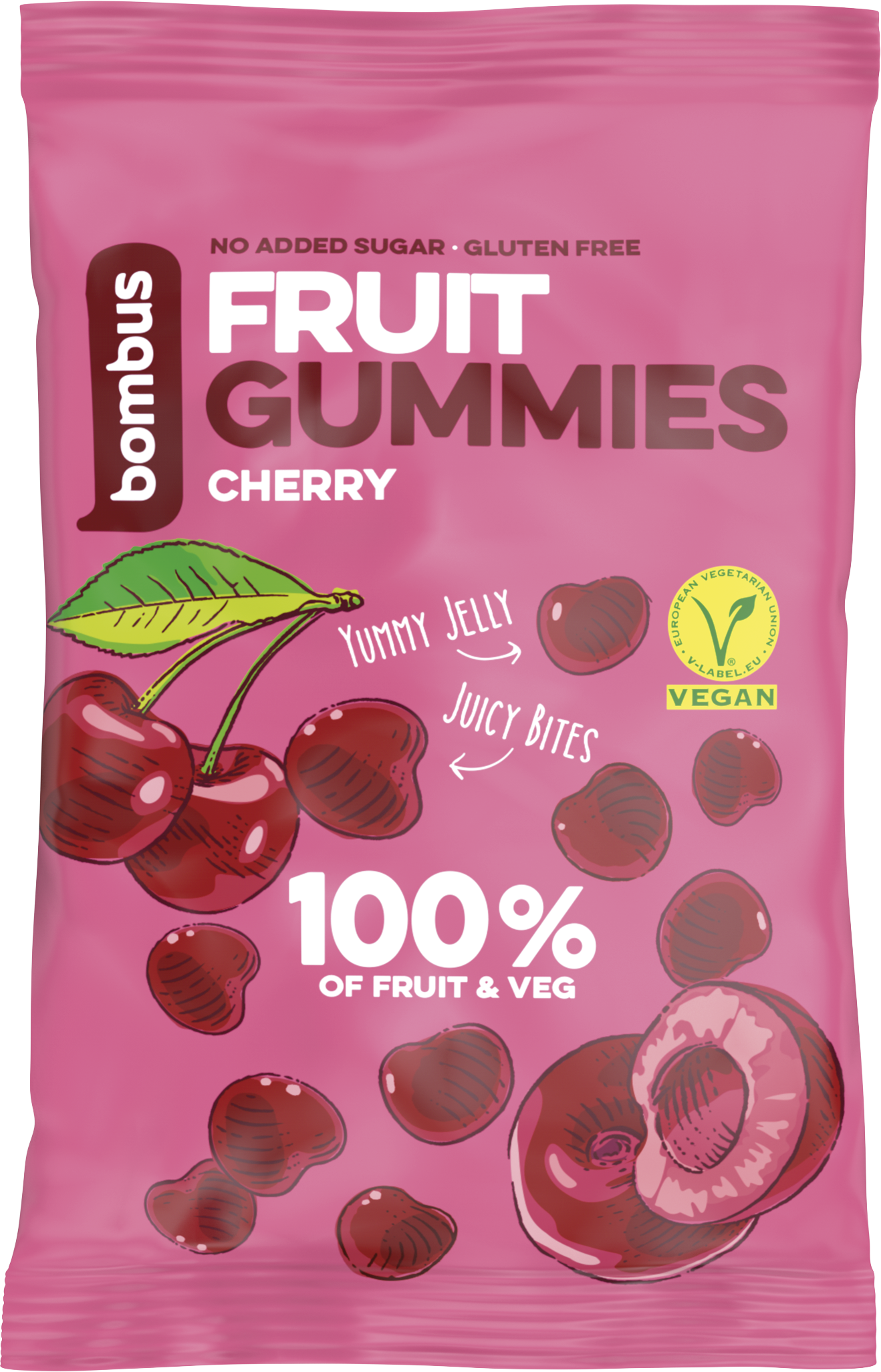 Bombus Fruit Gummies Třešně 35 g
