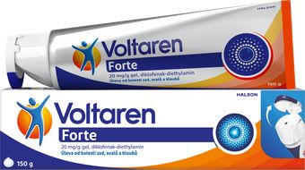 Voltaren Forte 20 mg/g gel proti bolesti 150 g