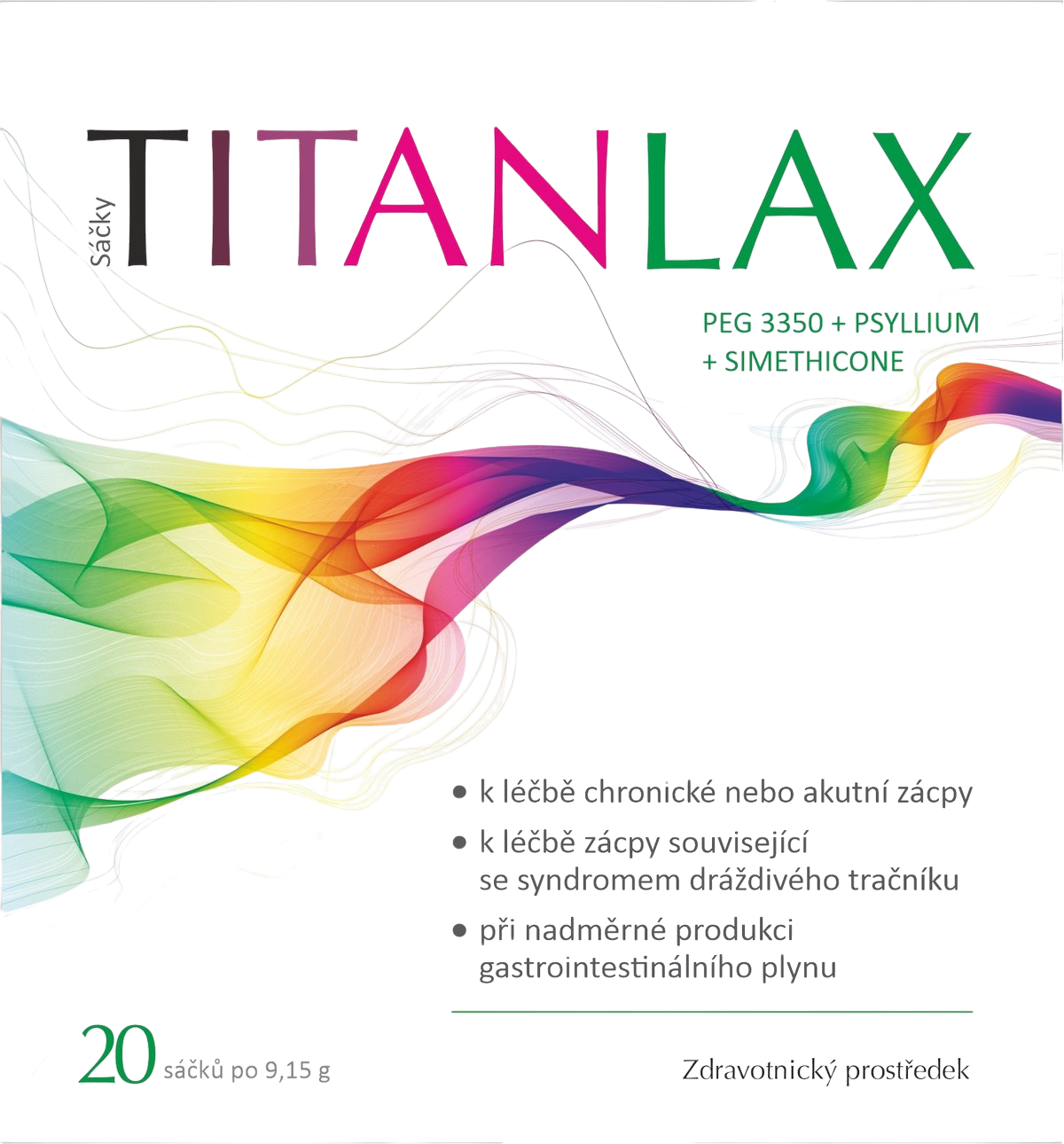 Titanlax sáčky 20 x 9.15 g