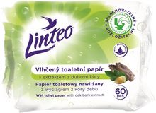 Linteo Vlhčený toaletní papír s dubovou kůrou 60 ks