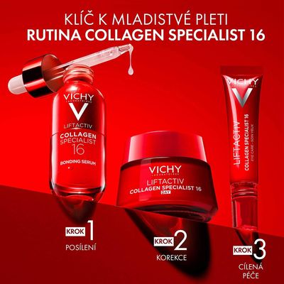 Vichy Liftactiv Collagen Specialist 16 denní krém s inovativní technologii Co-Bonding 50 ml