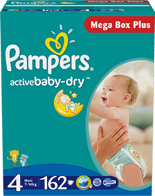 Pampers 162 ks