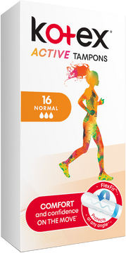 Kotex® Tampony Active Normal 16 ks