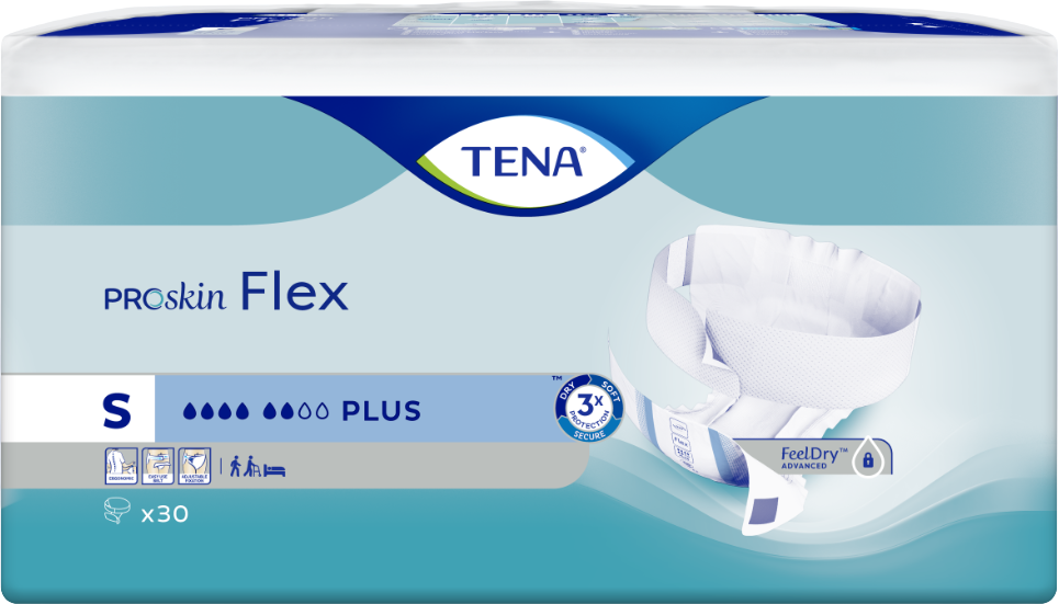 Tena Flex Plus Small Inkontinenční kalhotky 30 ks