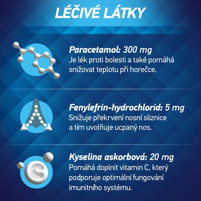 Coldrex Junior Horký nápoj Citron sáčky 10 ks