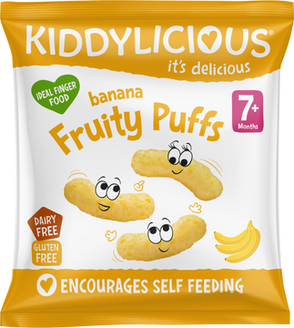 Kiddylicious Ovocné křupky banánové 10 g