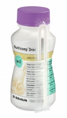 B.Braun Nutricomp Drink D Vanilka perorální roztok 4 x 200 ml