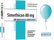 Generica Simethicon 80 mg 50 kapslí