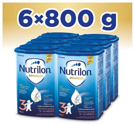 Nutrilon Advanced 3 batolecí mléka 6 x 800 g