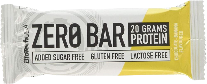 BioTech USA ZERO Bar Chocolate-Banana 50 g