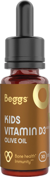 Beggs Kids Vitamin D3 400 IU BIO Olive Oil 30 ml