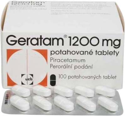 Geratam 1200 mg potahované tablety 100 tablet