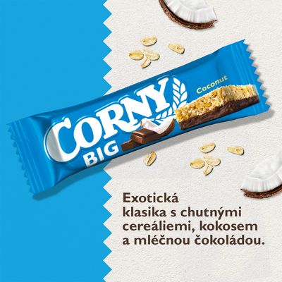 Corny BIG cereální tyčinka kokos-čokoláda 50 g