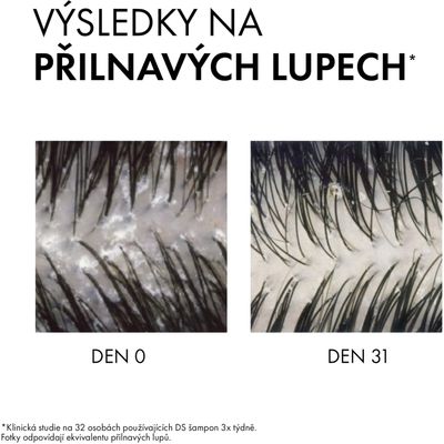 Vichy DERCOS Šampón proti lupům se SELENIEM DS pro suché vlasy - náhradní náplň 390 ml