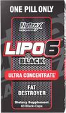 Nutrex Lipo 6 Black unflavored 60 kapslí 60 ks