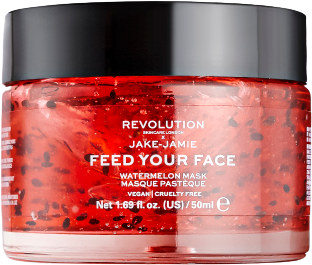 Revolution X Jake-Jamie Watermelon Hydrating Maska na obličej 50 ml
