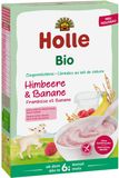 Holle bio kaše s kozím mlékem, malinami a banánem 200 g