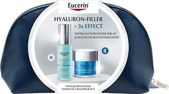 Eucerin Hyaulorn-Fill+3xEFFECT Booster Vánoce 2023 - hydratační Booster + noční Booster