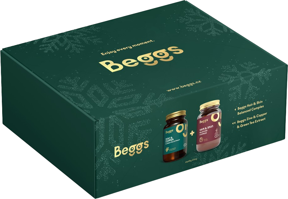 Beggs Beauty and Wellness (Hair&Skin 90 kapslí + Zinc 60 kapslí)
