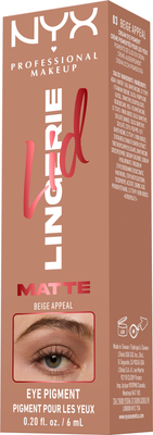NYX Professional Makeup Tekuté oční stíny Lid Lingerie - 03 Beige Appeal 6 ml