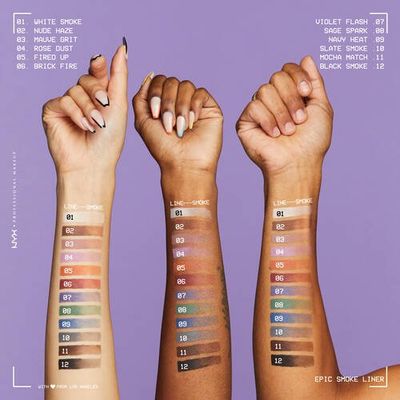 NYX Professional Makeup Epic Smoke Liner dlouhotrvající tužka na oči - 03 Mauve Grid 0.17 g