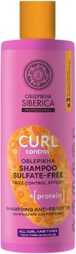 Natura Siberica Oblepikha O Curl Control Proteinový šampon bez sulfátů pro kudrnaté vlasy 400 ml