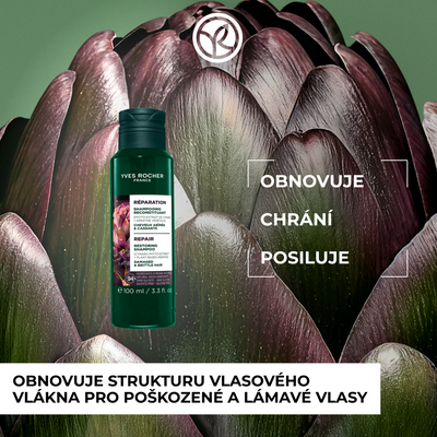 Yves Rocher Haircare Botanical Solutions, Regenerační šampon, 100 ml
