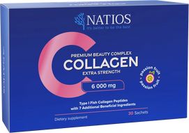 Natios Collagen Premium Beauty Complex, Komplex pro krásu, 6 000 mg 30 sáčků