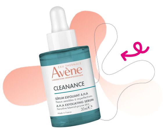 Avene, exfoliační sérum, pleť, nedokonalosti, póry