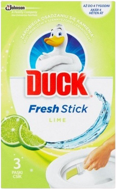 Duck WC pásky Fresh Stick Limetka 3 ks
